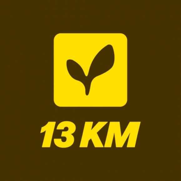 Halvan - 13 km