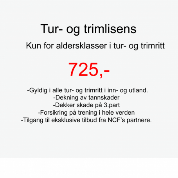 Trim og Tur Lisens