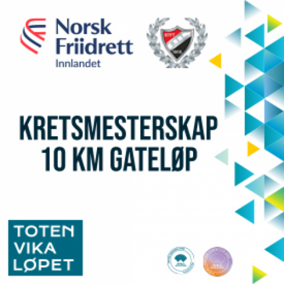 Totenvikaløpet KM 10 km gateløp