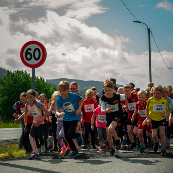 Barneløp 2 km