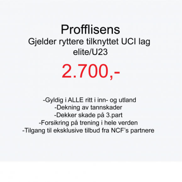 Profflisens UCI