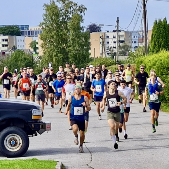 Trim uten tid 7,5 km