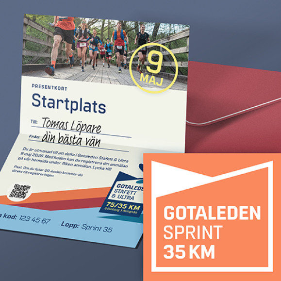 Presentkort Sprint 35 km