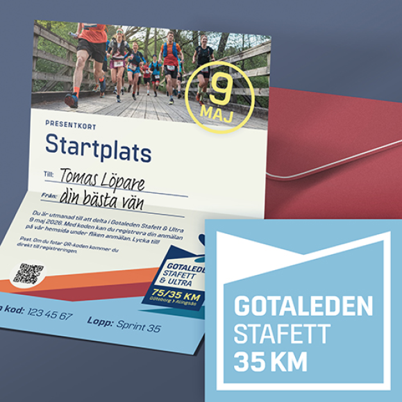 Presentkort Stafett 35 km