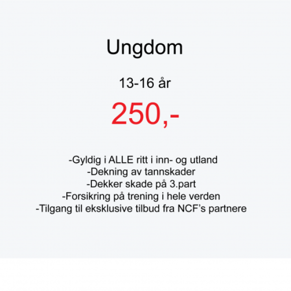 Ungdom (13-16)