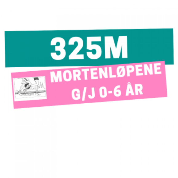 Terrengløp barneløype 325m (0-6 år)